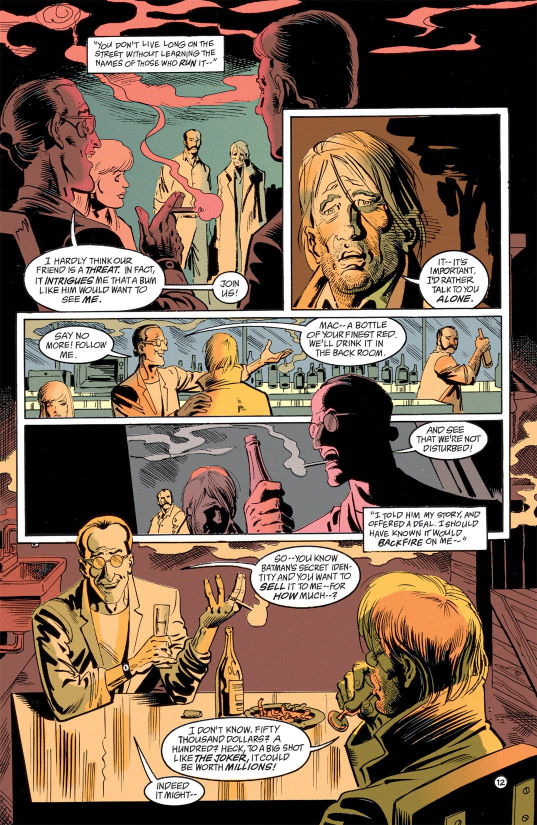 Shadow of the Bat 13 pg. 12 - published by Norm Breyfogle